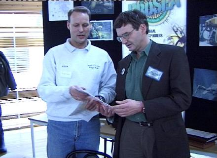 Peter Hess (right)